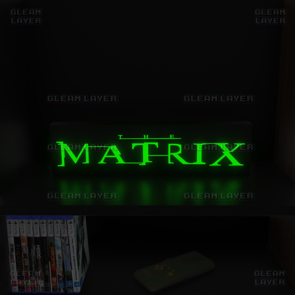 The Matrix Movie Led Light Sign