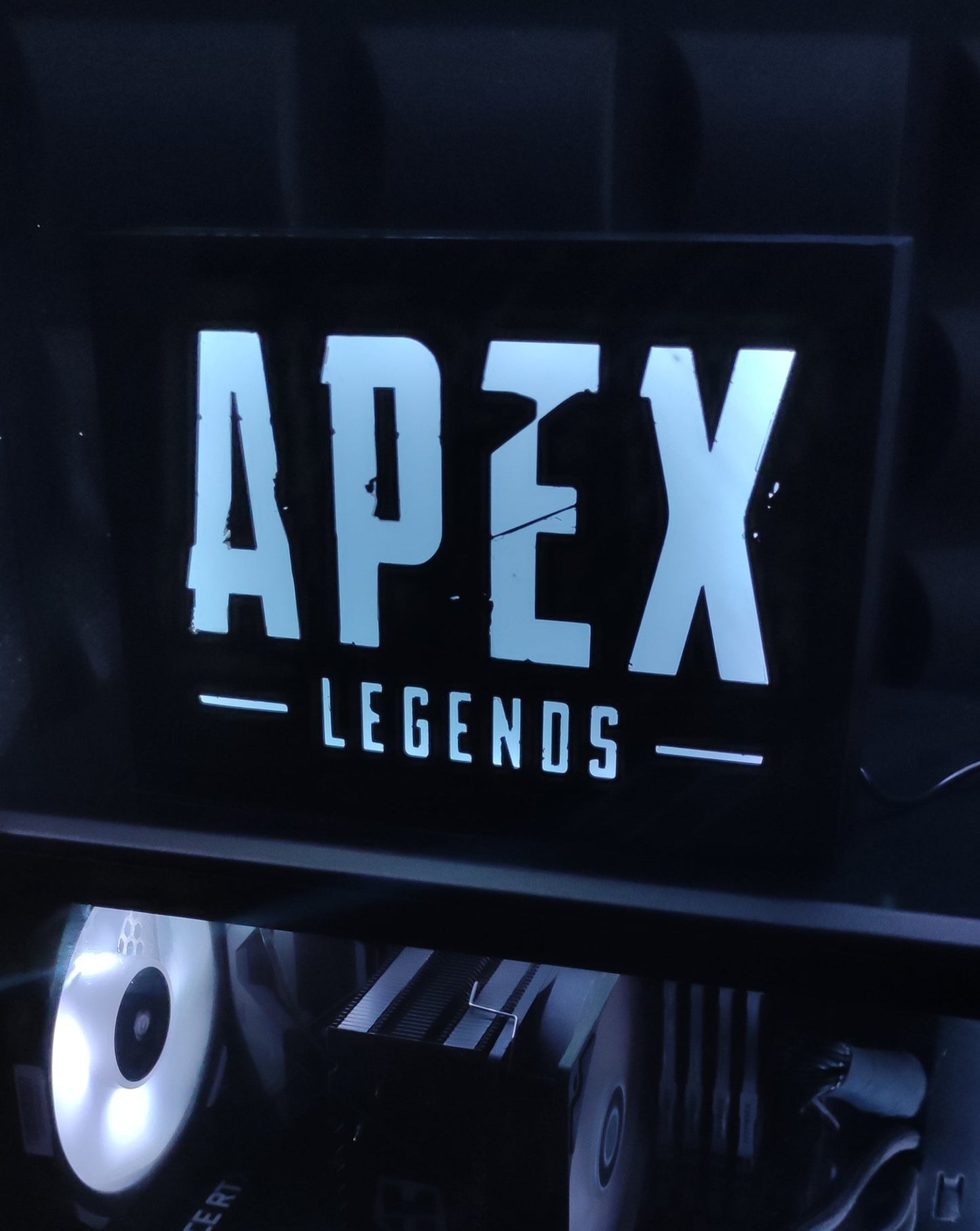 Letreiro de caixa de luz LED APEX Legends