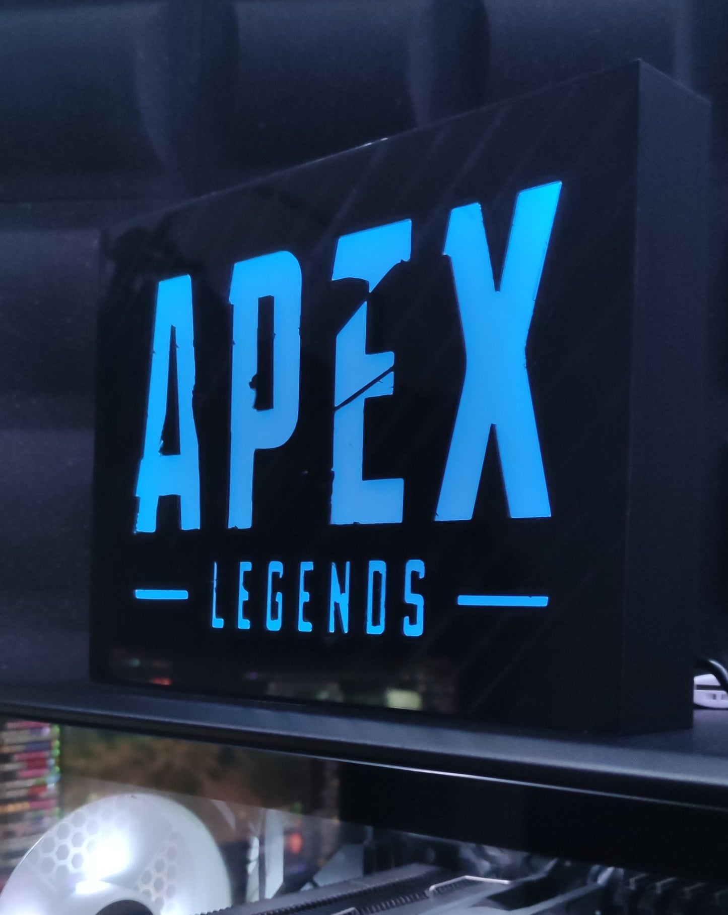 Letreiro de caixa de luz LED APEX Legends