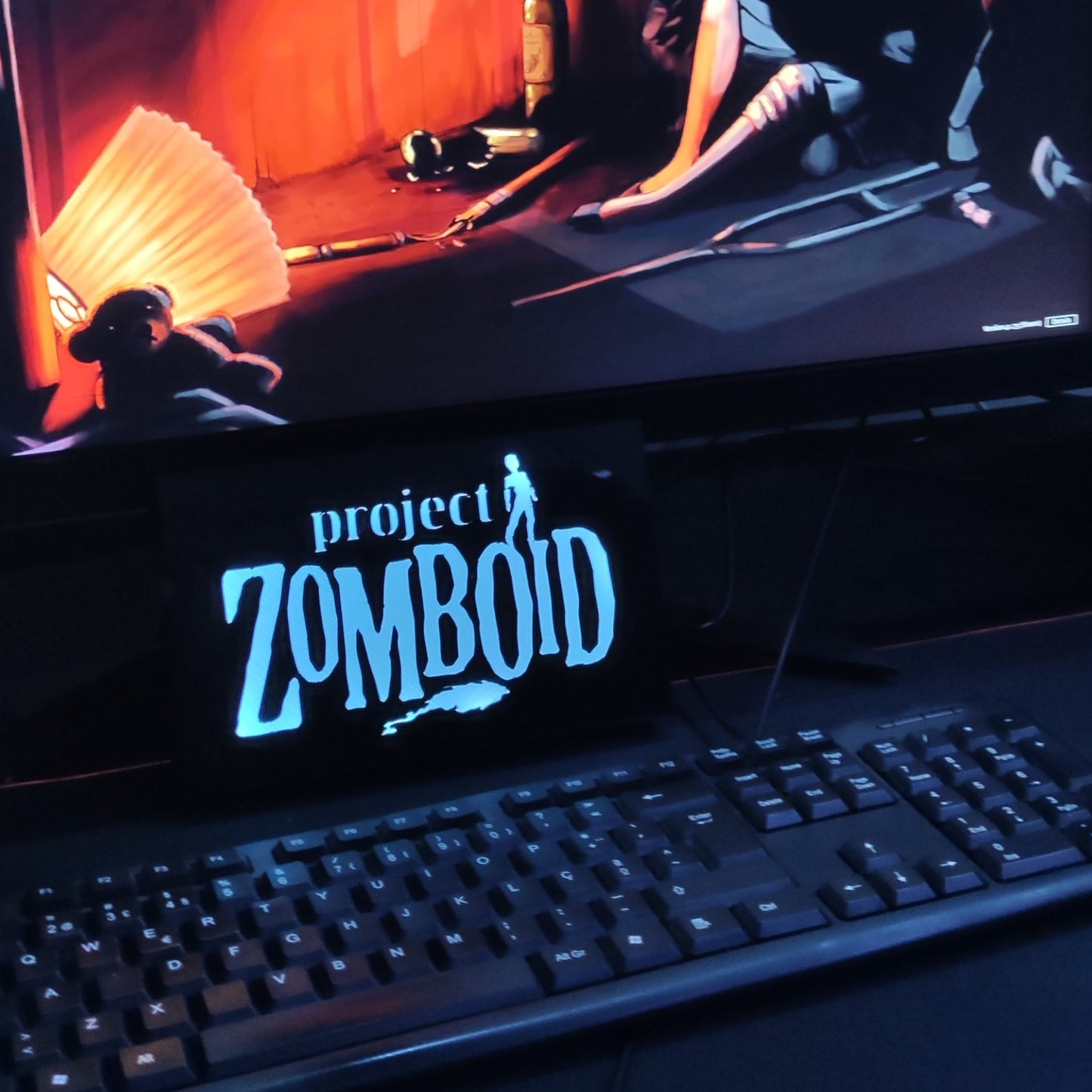 PROJECT ZOMBOID Led Gaming Light Sign