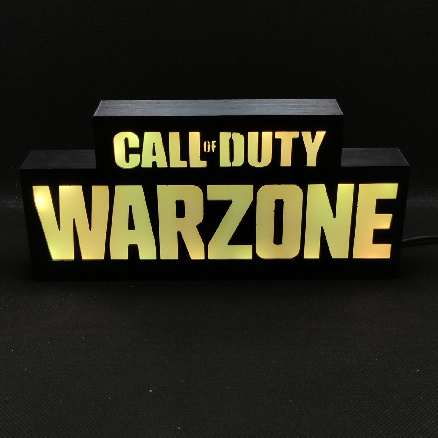 Caixa de luz LED CALL of DUTY WARZONE