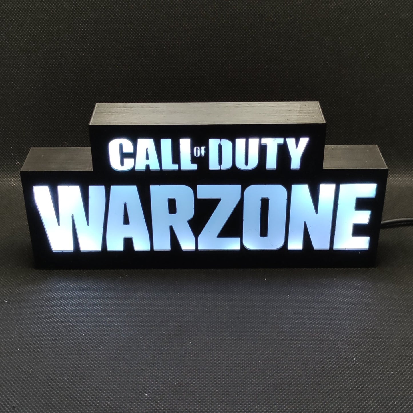 Caixa de luz LED CALL of DUTY WARZONE