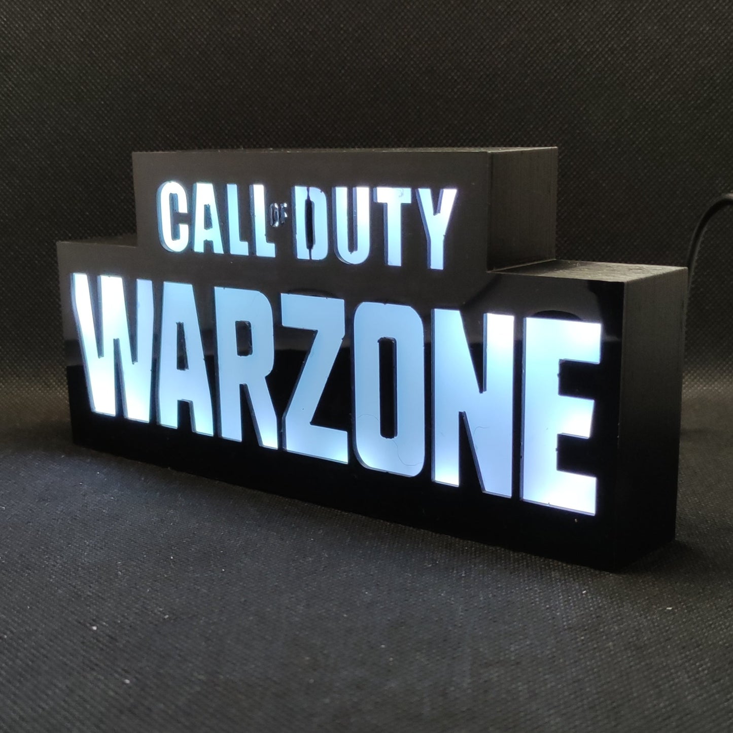 Caixa de luz LED CALL of DUTY WARZONE