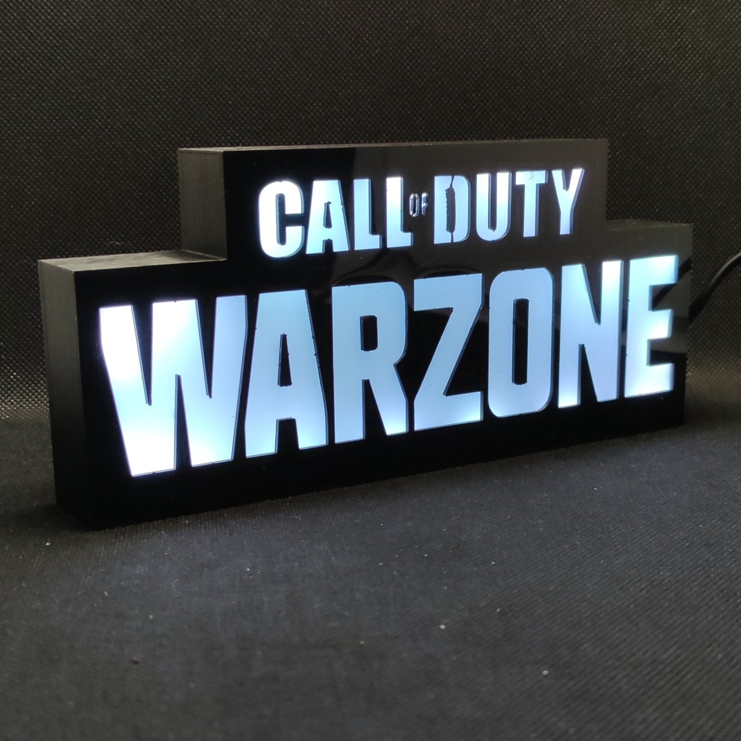 Caixa de luz LED CALL of DUTY WARZONE