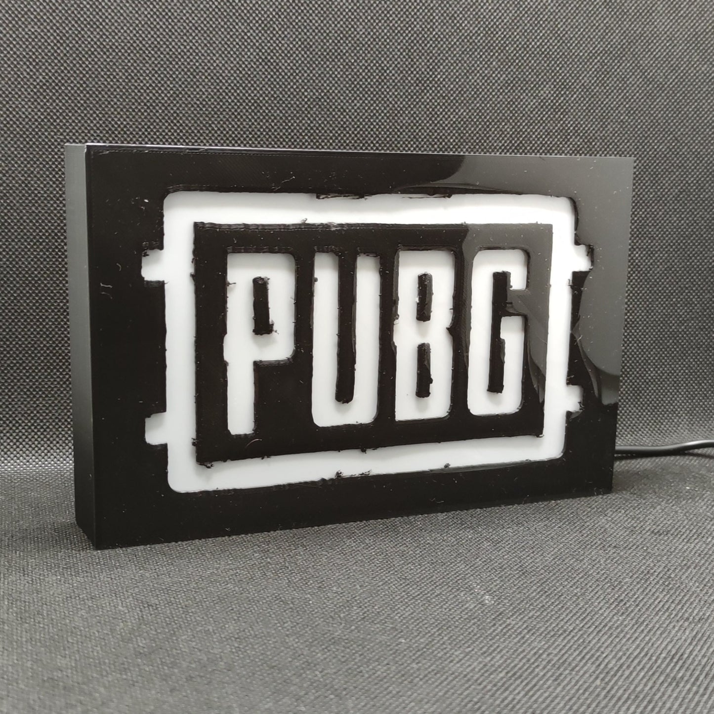 Player Unknown PUBG LED Lightbox Sign