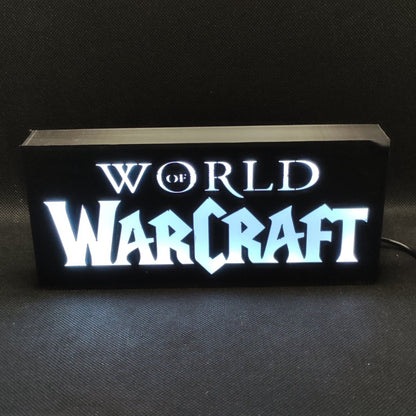 World of Warcraft Led Gaming Light Sign