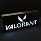 Caixa de luz LED VALORANT