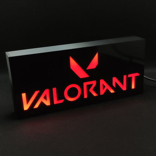 VALORANT LED-Leuchtkasten