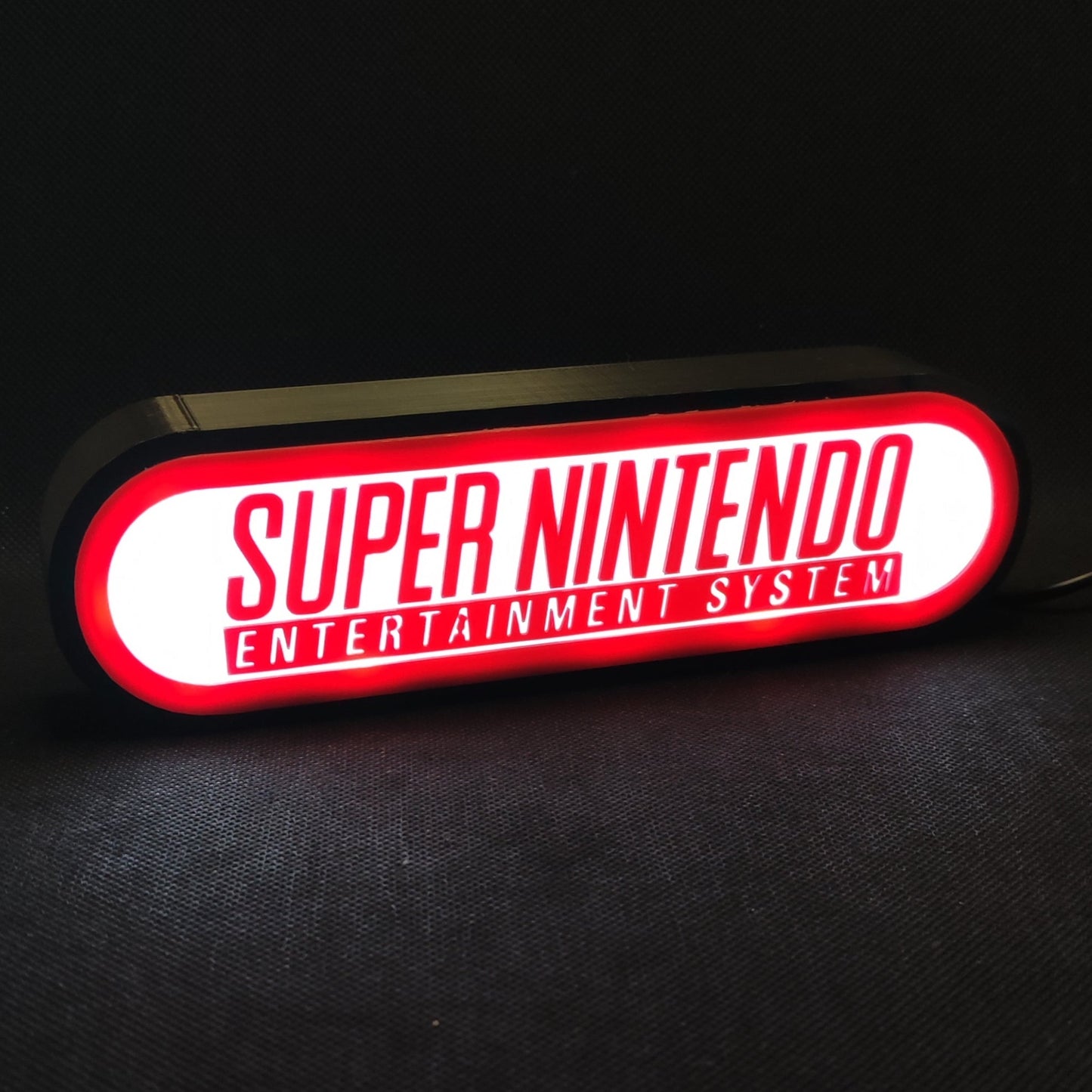 SUPER NINTENDO SNES LED Lightbox Sign