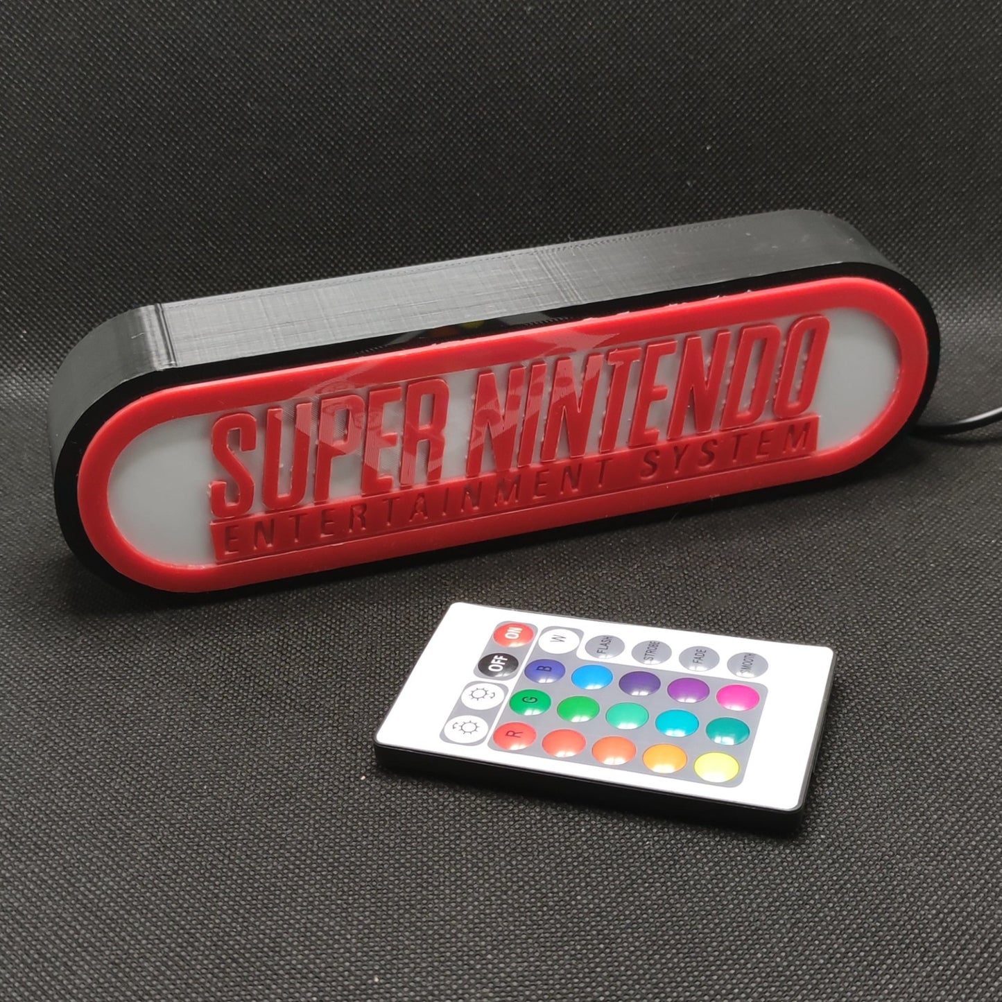SUPER NINTENDO SNES LED Lightbox – Gleam Layer