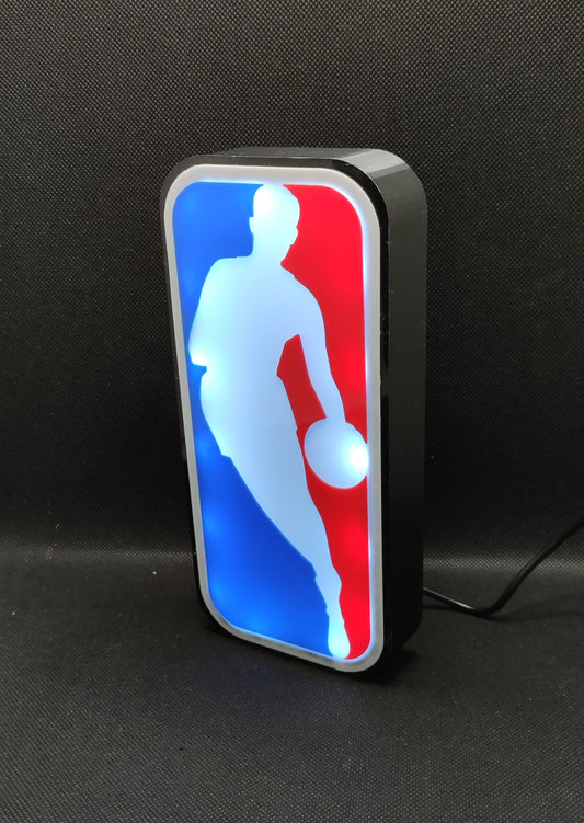 Placa de caixa de luz LED NBA