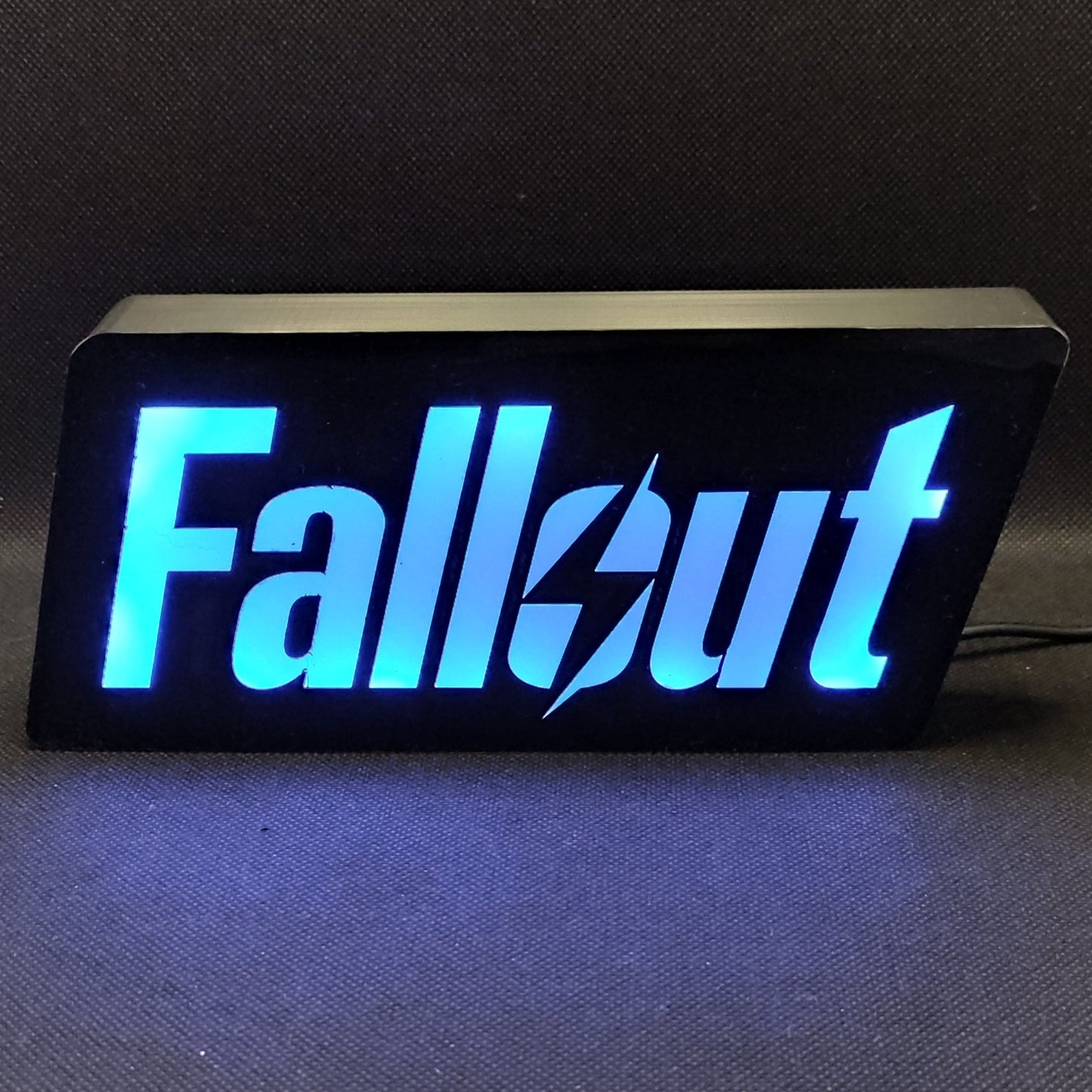 FALLOUT Led Lightbox Schild