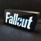 FALLOUT Led Lightbox Schild