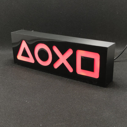 PLAYSTATION ICONS Led Gaming Light Sign