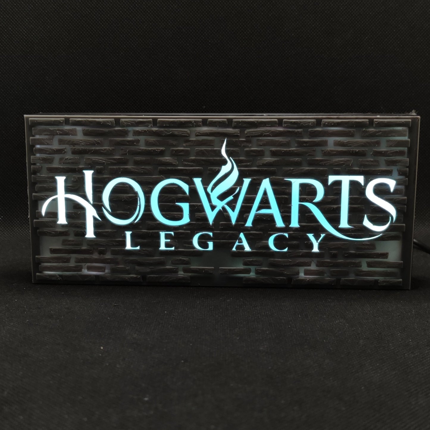 Letreiro de caixa de luz LED Hogwarts Legacy