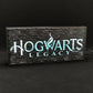 Letreiro de caixa de luz LED Hogwarts Legacy