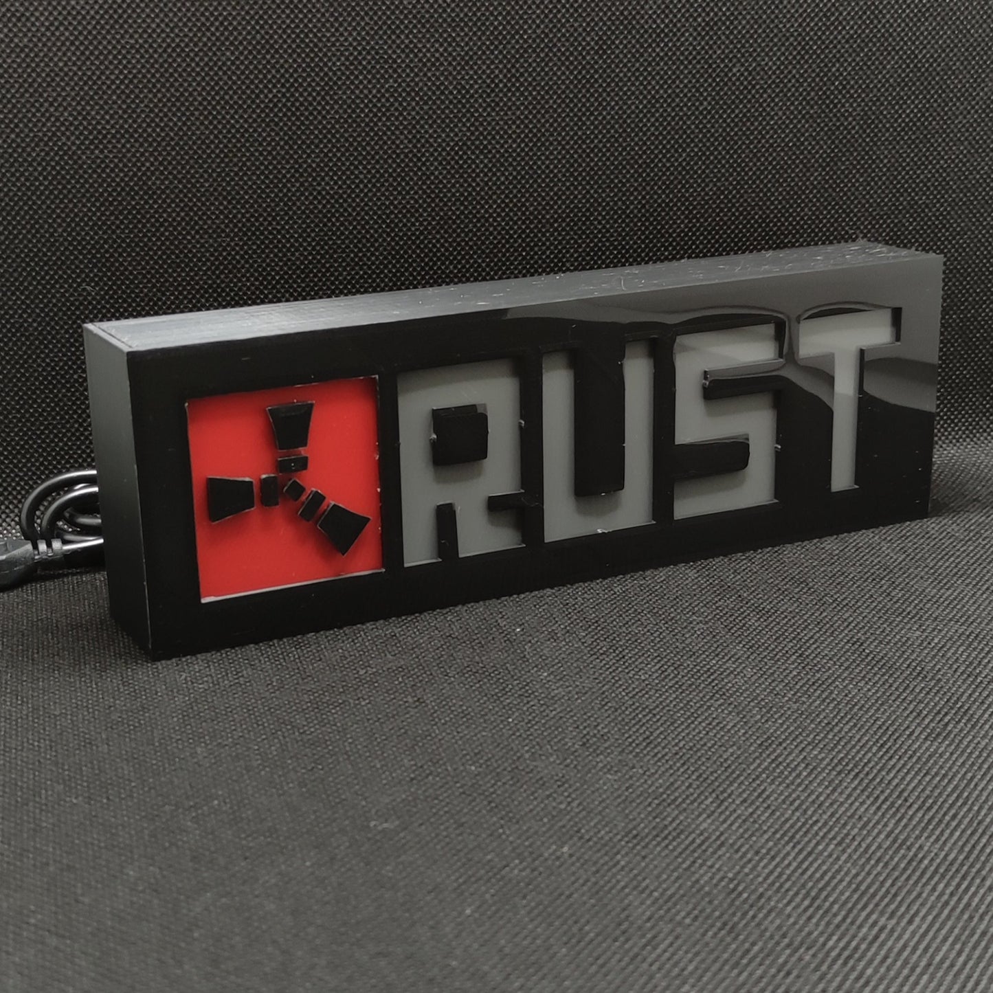 RUST Led Gaming Light Sign