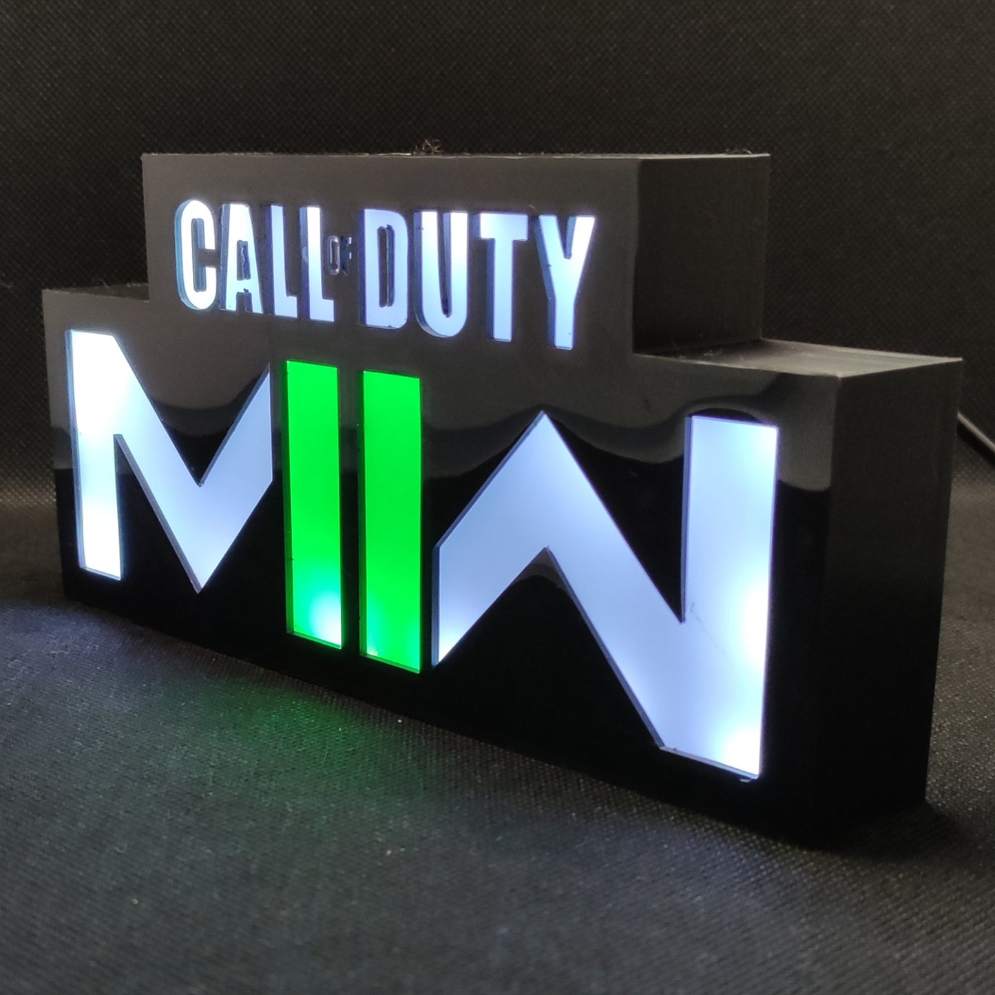 Caixa de luz LED CALL of DUTY Modern Warfare 2