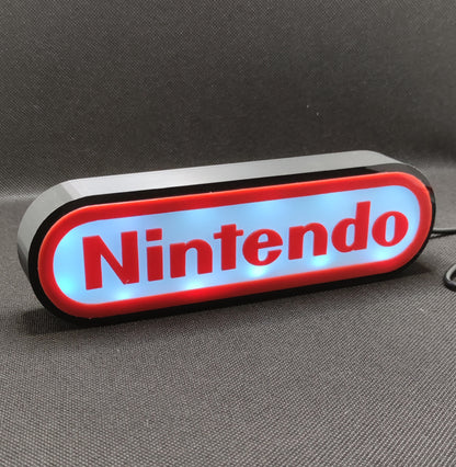 NINTENDO Led Gaming Light Sign