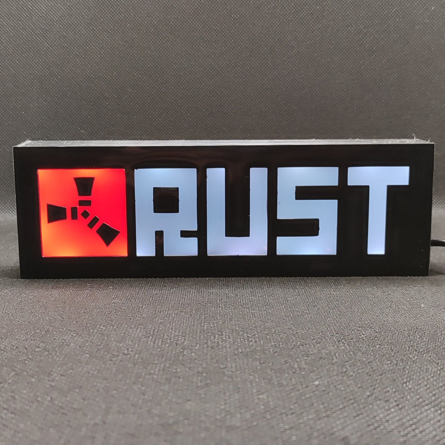 RUST Led Gaming Light Sign