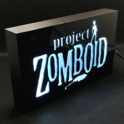 PROJECT ZOMBOID Led Gaming Light Sign