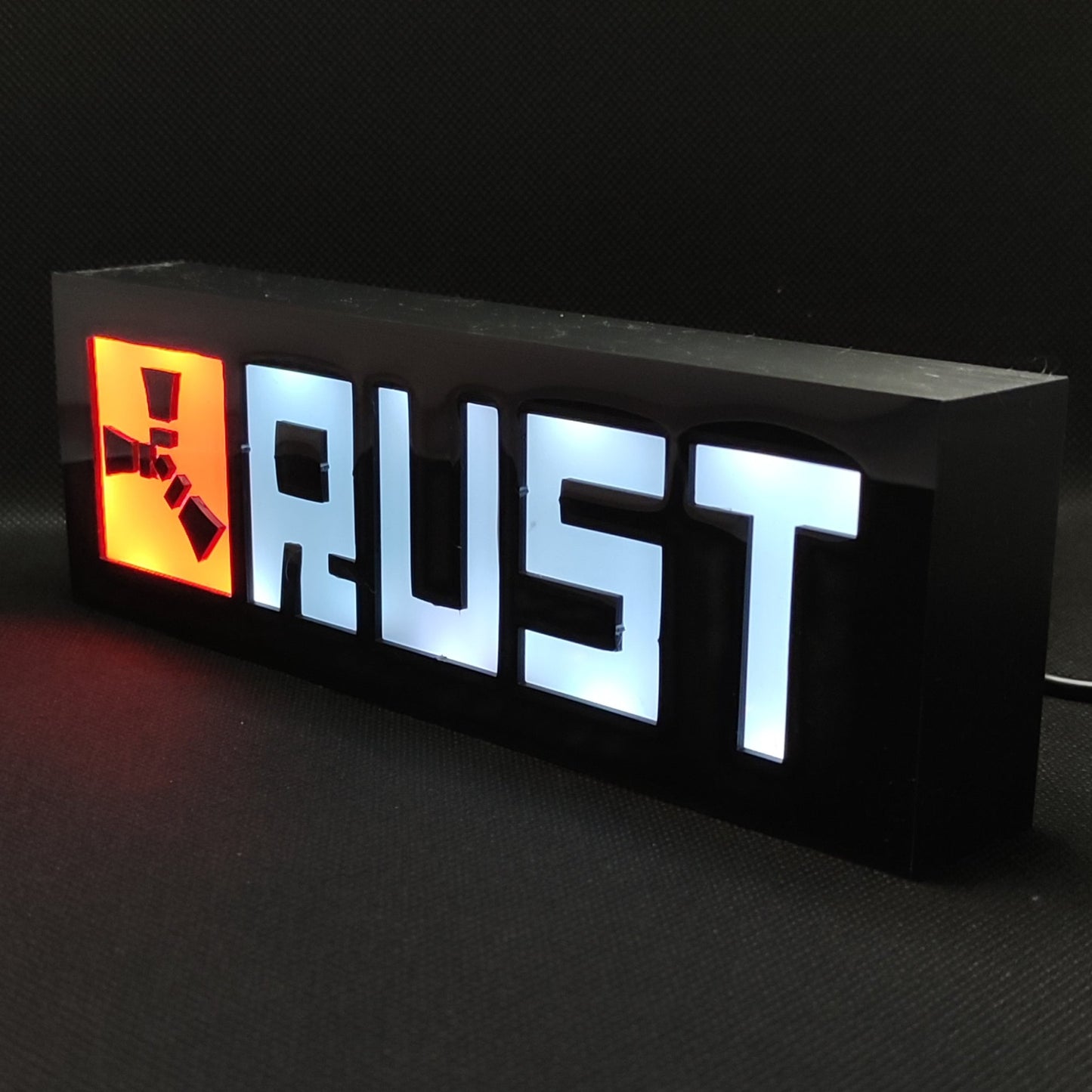 RUST Led Gaming Light Sign