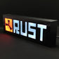 RUST LED Lightbox Sign