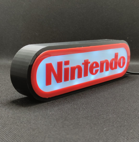 NINTENDO Led Gaming Light Sign