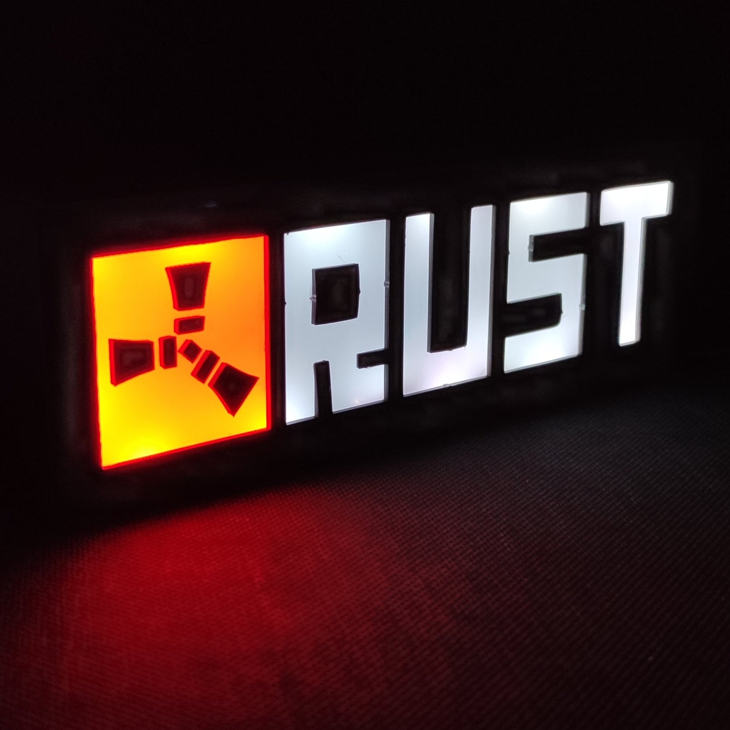 RUST Led Gaming Light Sign