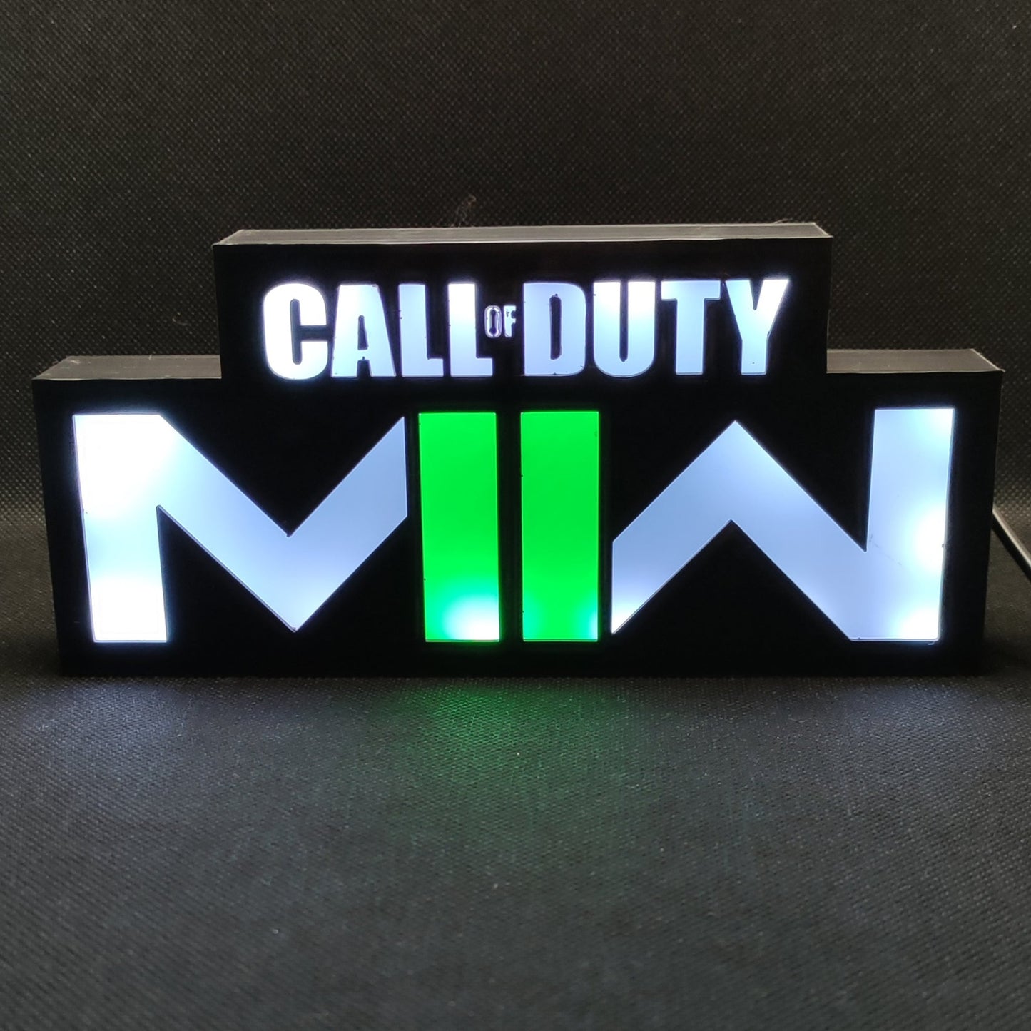 Caixa de luz LED CALL of DUTY Modern Warfare 2