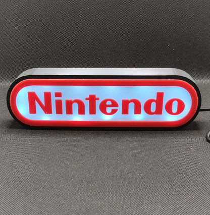 NINTENDO Led Gaming Light Sign