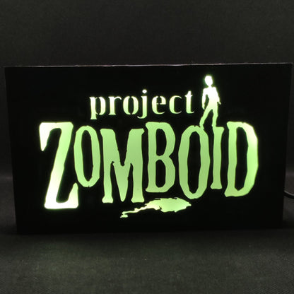 PROJECT ZOMBOID Led Gaming Light Sign