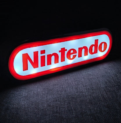 NINTENDO Led Gaming Light Sign