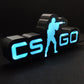 Caixa de luz LED CSGO